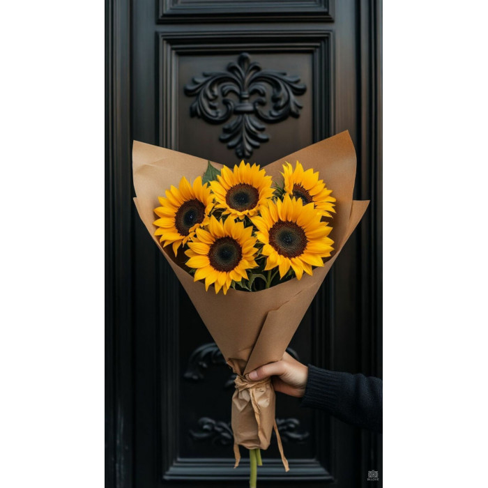 Подсолнухи в Щучинске