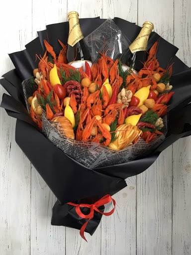 Букет для мужчины из продуктов